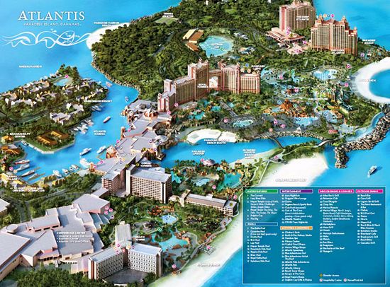   The Reefs 5*  Atlantis Resort Paradise Island